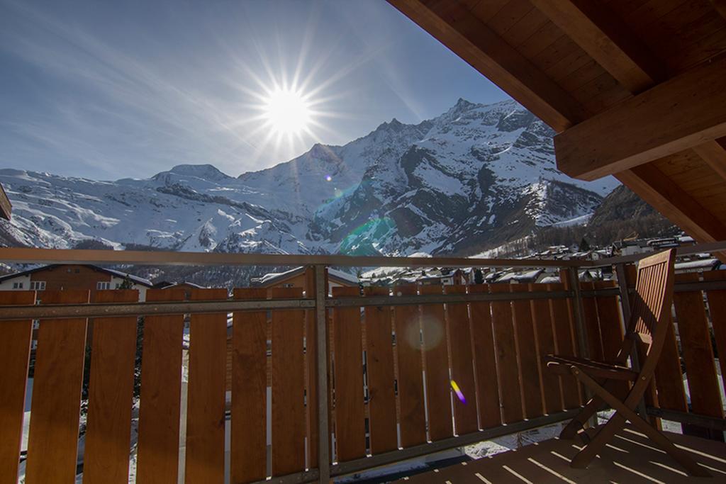 Chalet Haus Perla Saas Fee Værelse billede