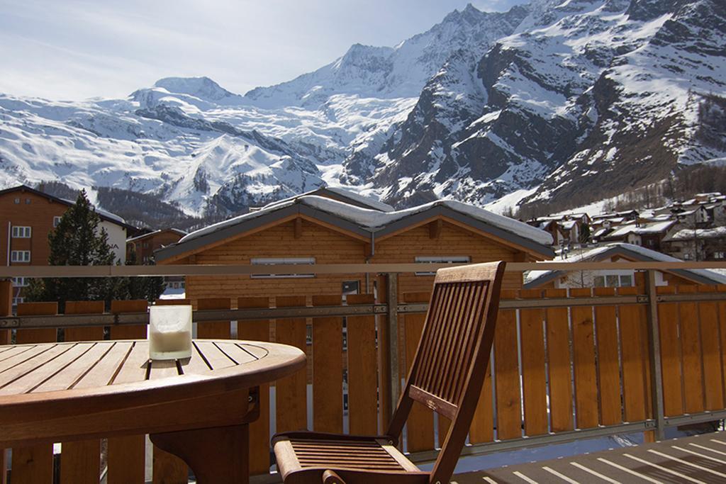 Chalet Haus Perla Saas Fee Værelse billede