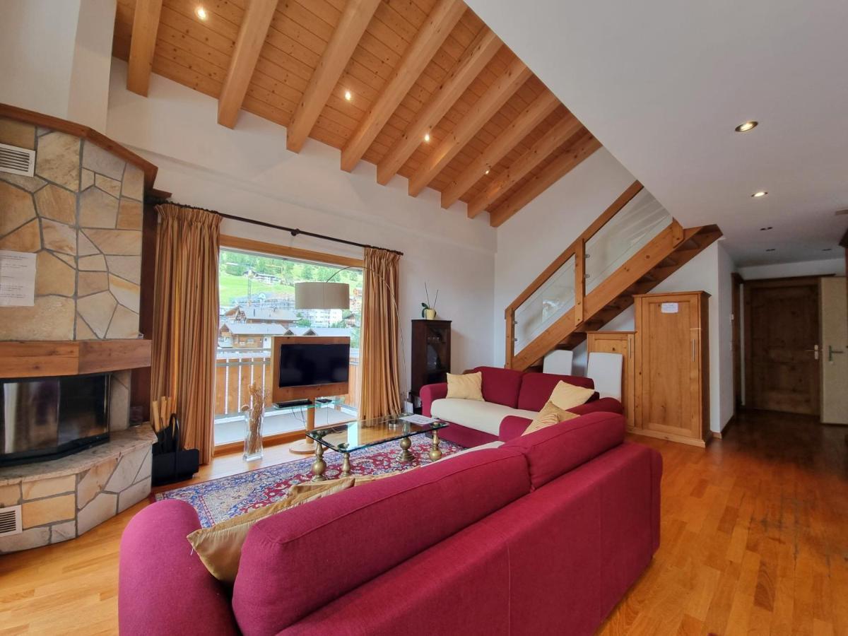 Chalet Haus Perla Saas Fee Eksteriør billede