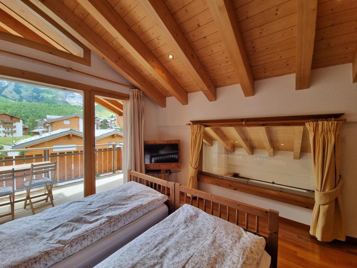Chalet Haus Perla Saas Fee Eksteriør billede