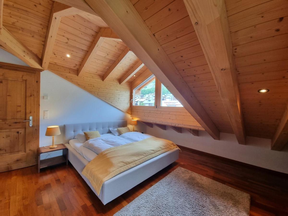 Chalet Haus Perla Saas Fee Eksteriør billede
