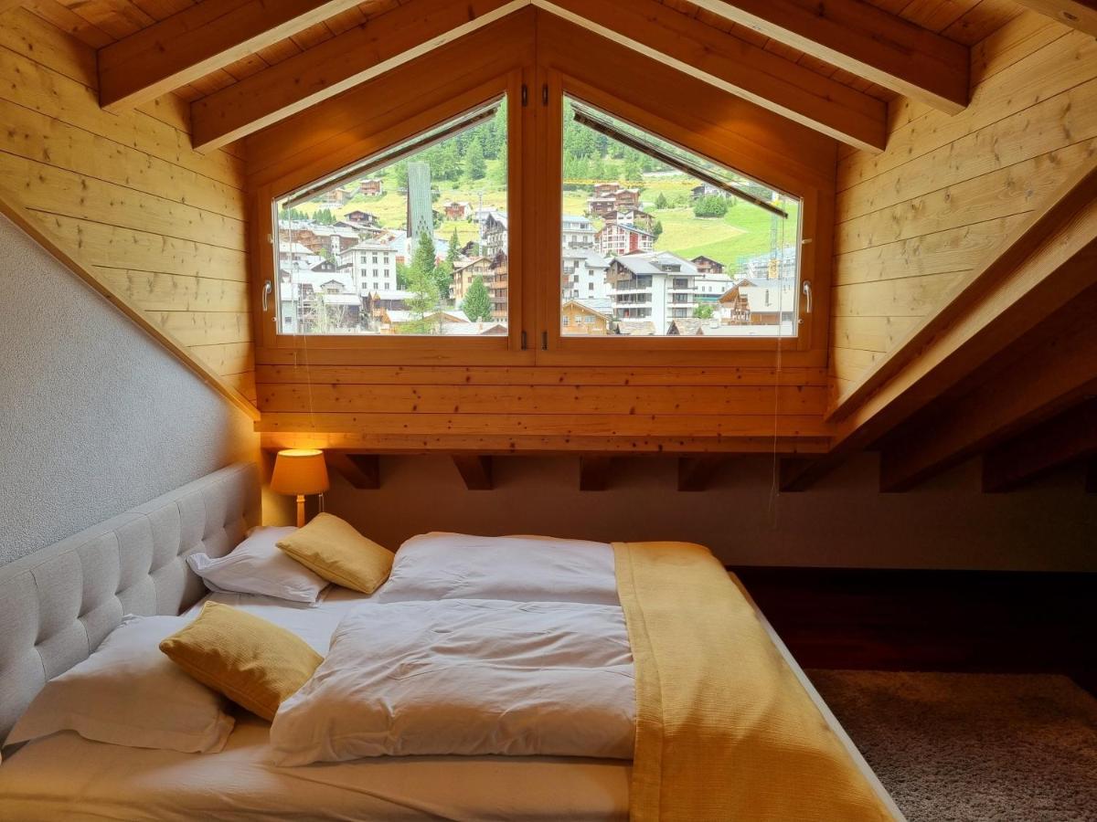 Chalet Haus Perla Saas Fee Eksteriør billede